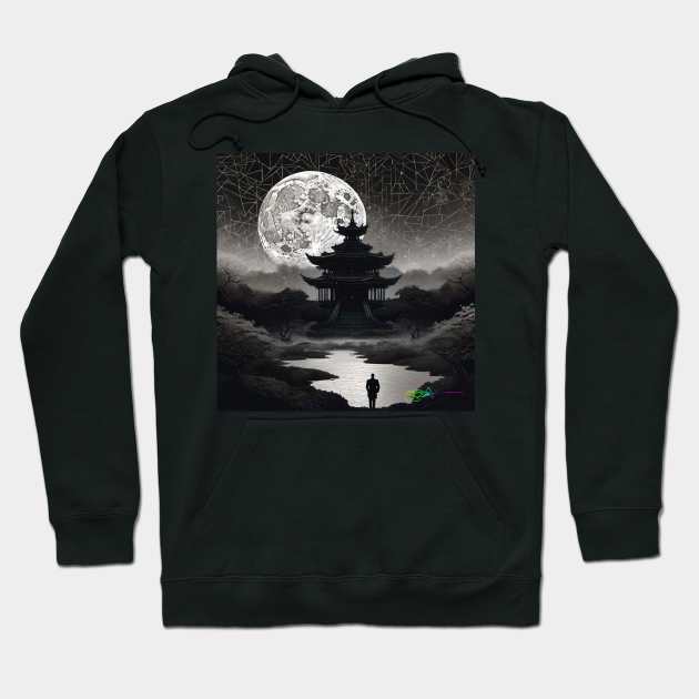 Haunted Dark Worlds  - Magical Odyssey 71 Hoodie by Benito Del Ray